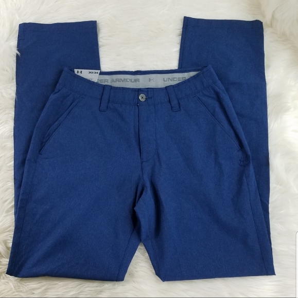 Under Armour Other - Under Amour NWT Blue Golf Slacks 30/34